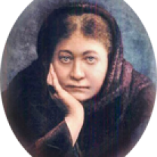 Portrait of Madame Blavatsky resized
